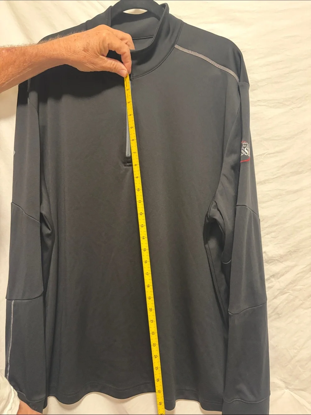EUC Callaway Classic Black Lightweight Quarter-Zip Shirt Jacket XXXL